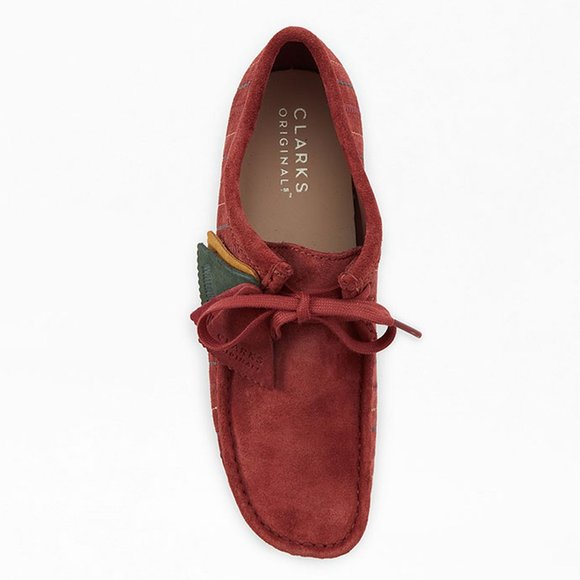Clarks Men\'s Wallabee burgundy combi Lace up Boots main image 7